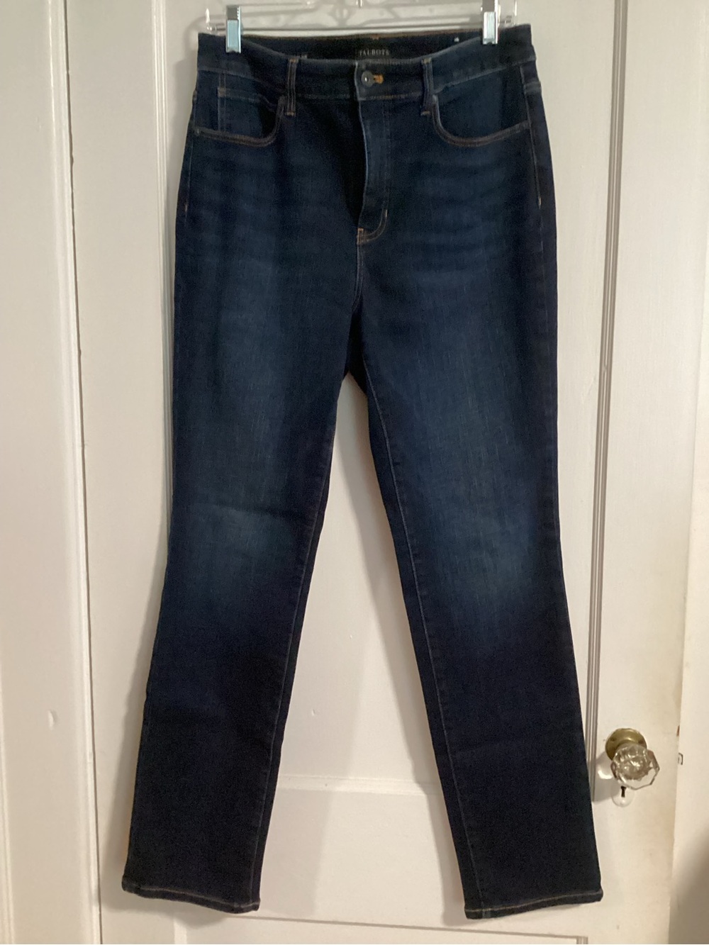 Talbots Dark Wash Straight Leg Jeans - Used